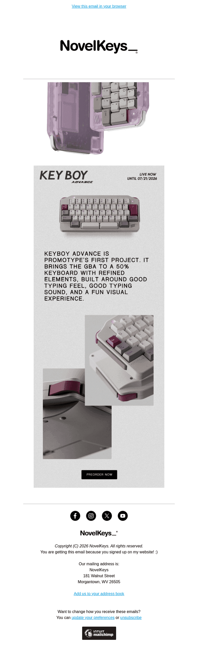 Introducing the Keyboy Advance