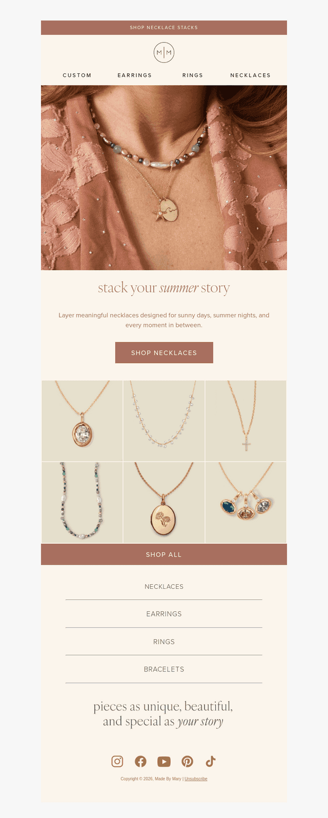 Necklace Stacking: Your Summer Style Guide!
