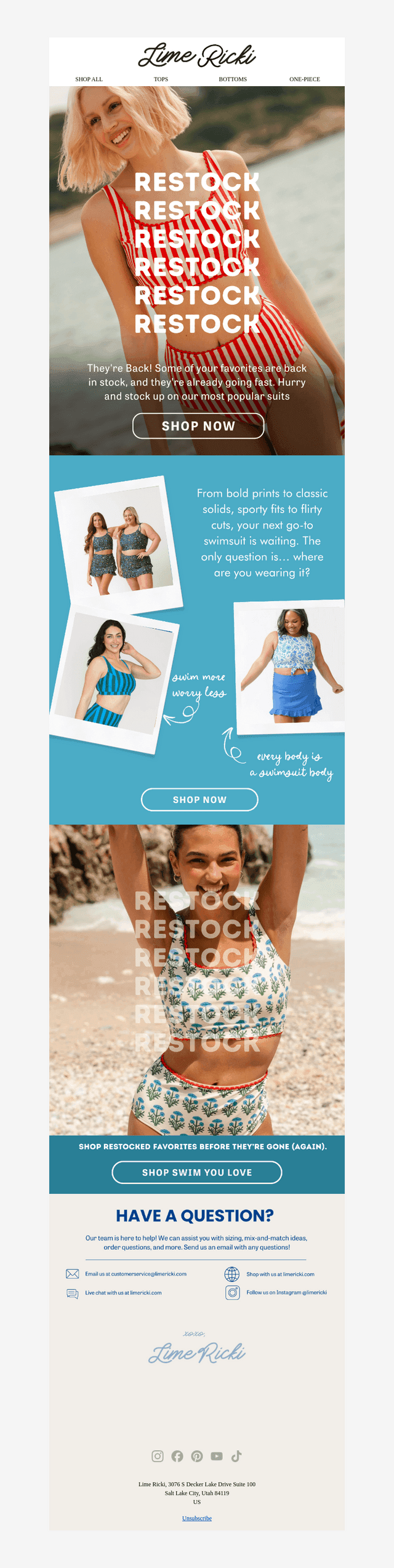 They're Back! Your Favorite Swimsuits Have Returned