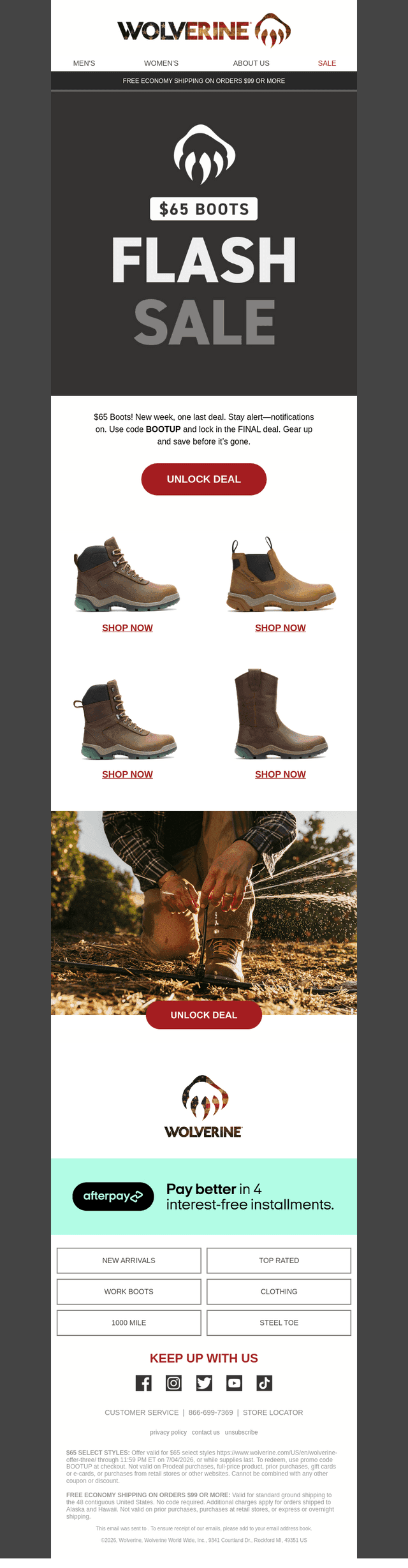 Gear That Won’t Quit: $65 Boots