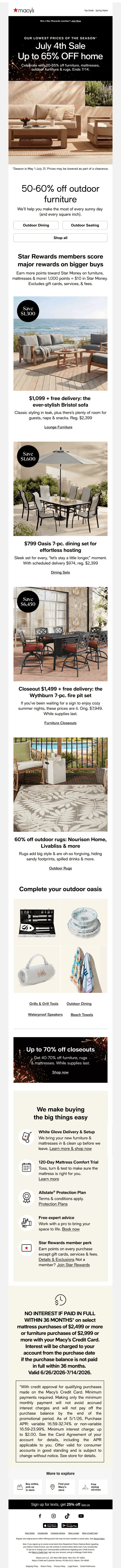Macy's email from Tue, Jun 30, 2026