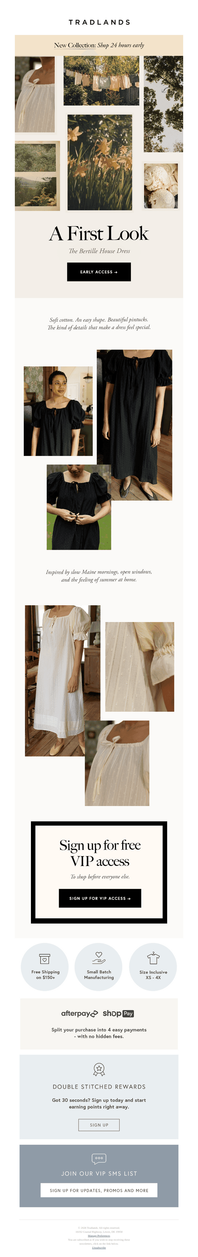 First Look: Inspired By Maine Mornings 🌾