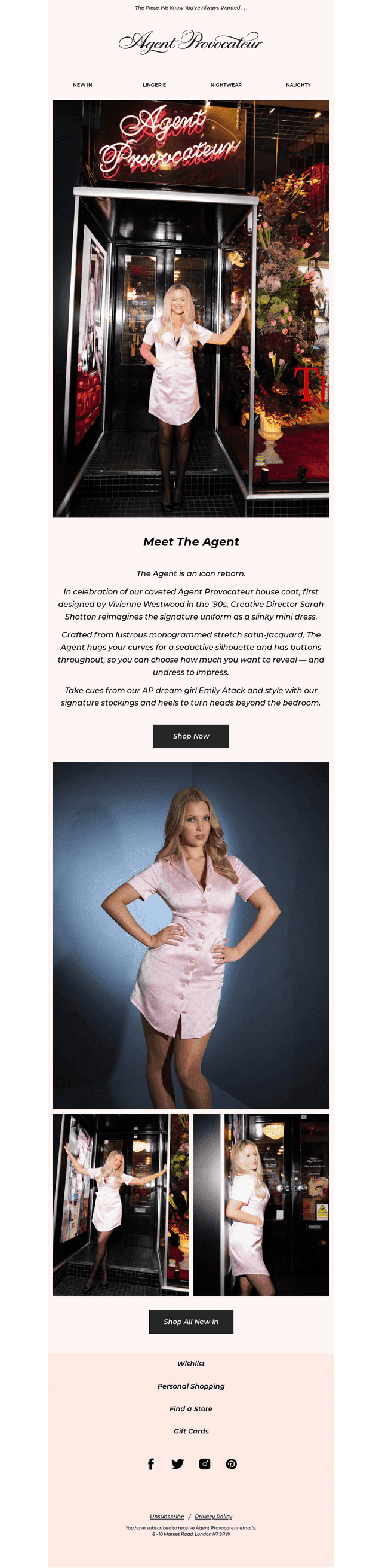 Introducing Our Iconic Agent Dress 💕
