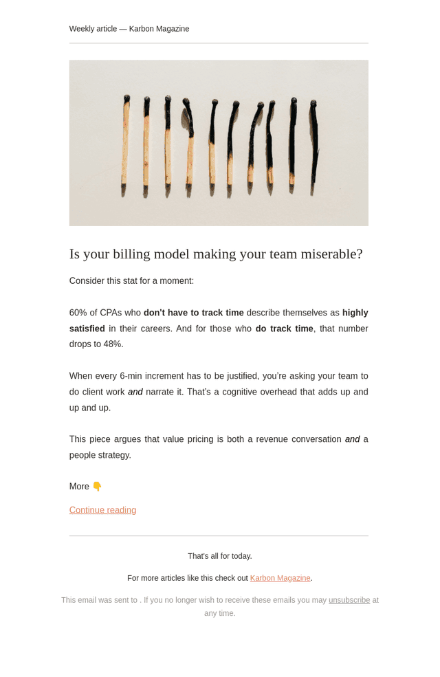 Is your billing model making your team miserable?