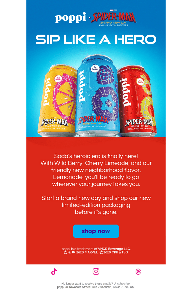 new 🕷️🕸️🥤 Spider-Man cans