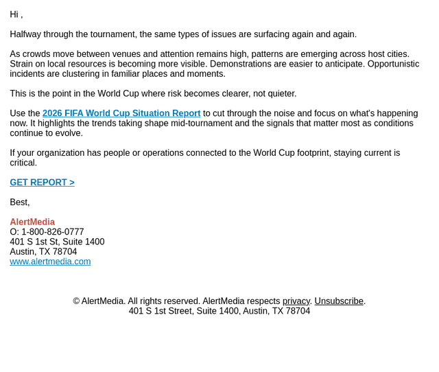 Mid-tournament risk assessment
