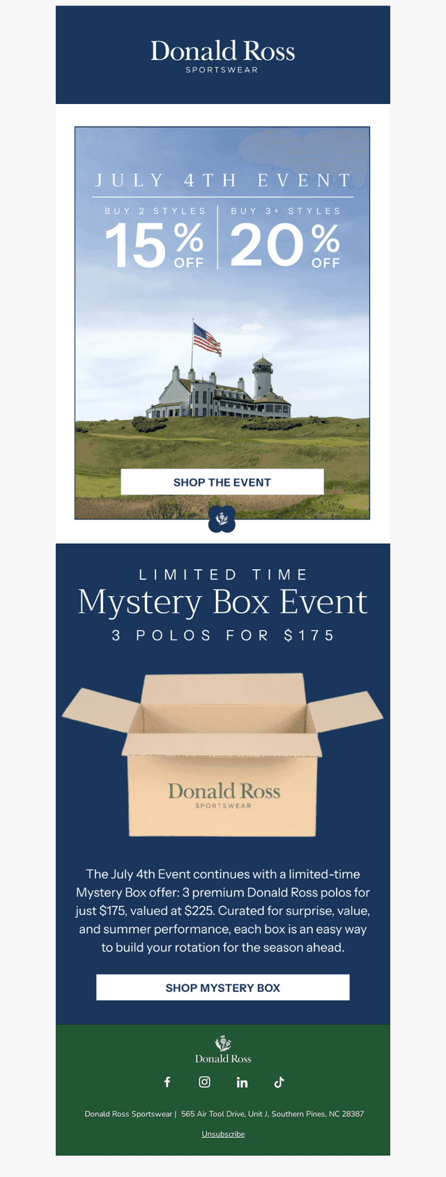 July 4th Event Ends This Weekend