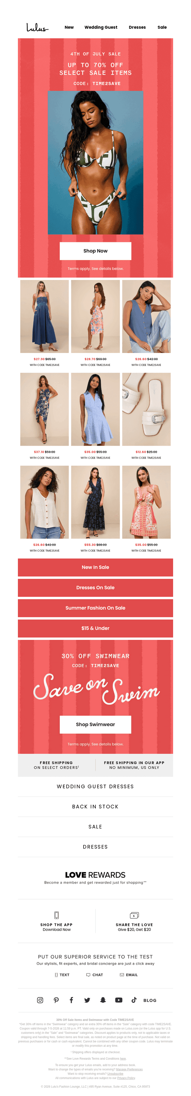 ⚡ SELECT SALE ITEMS UP TO 70% OFF ⚡