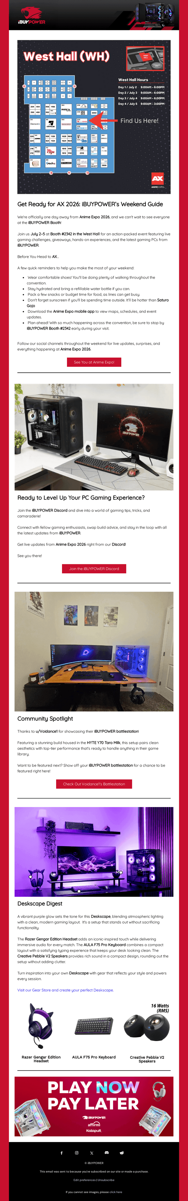 iBUYPOWER email from Thu, Jul 2, 2026