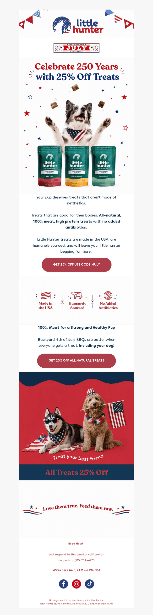 Little Hunter email from Thu, Jul 2, 2026