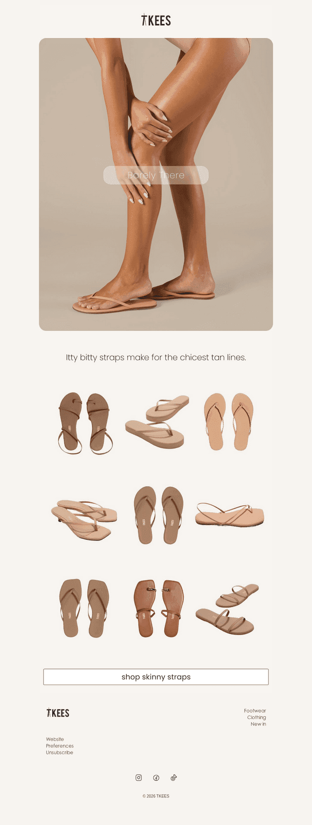 It's Officially Sandal Weather