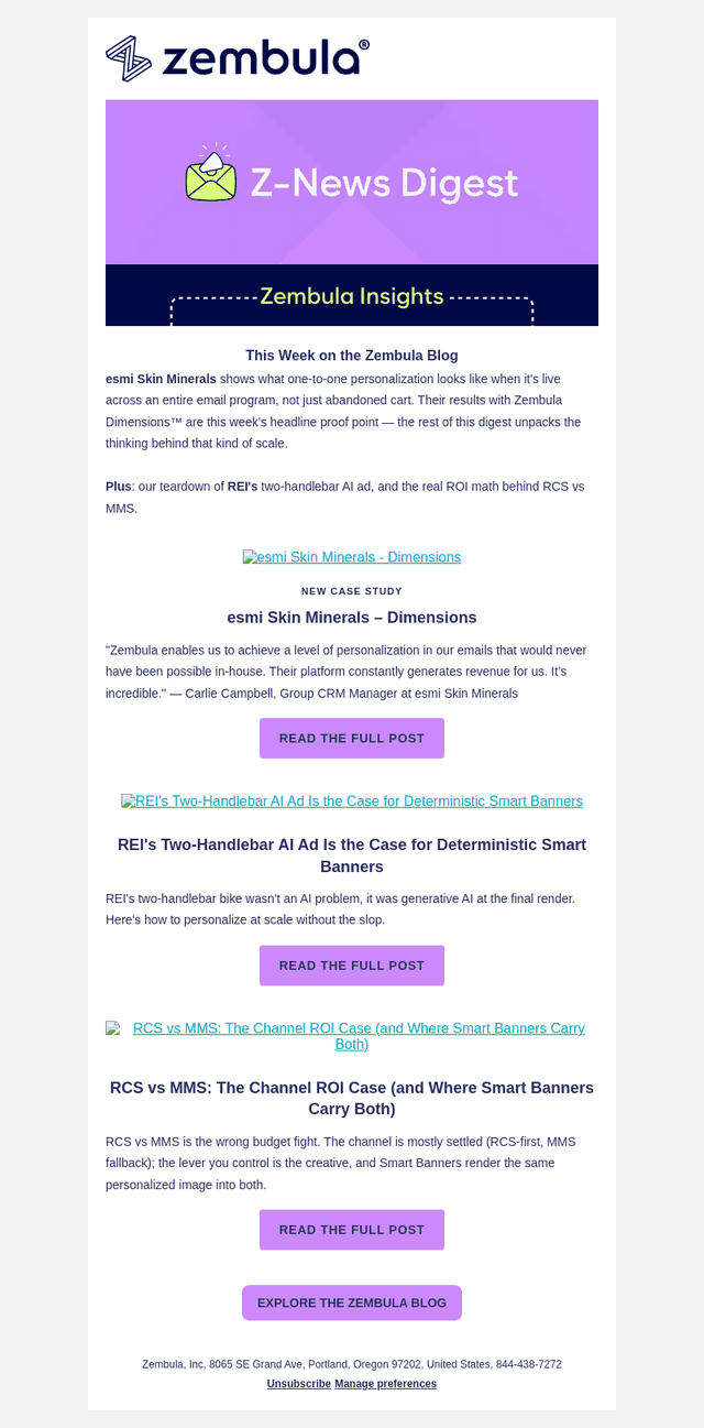 Zembula email from Thu, Jul 2, 2026