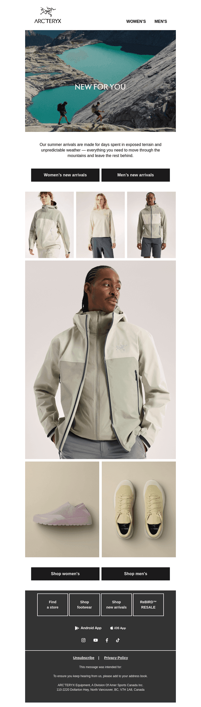 New summer gear has dropped