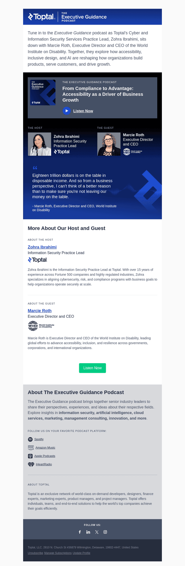 Toptal email from Thu, Jul 2, 2026