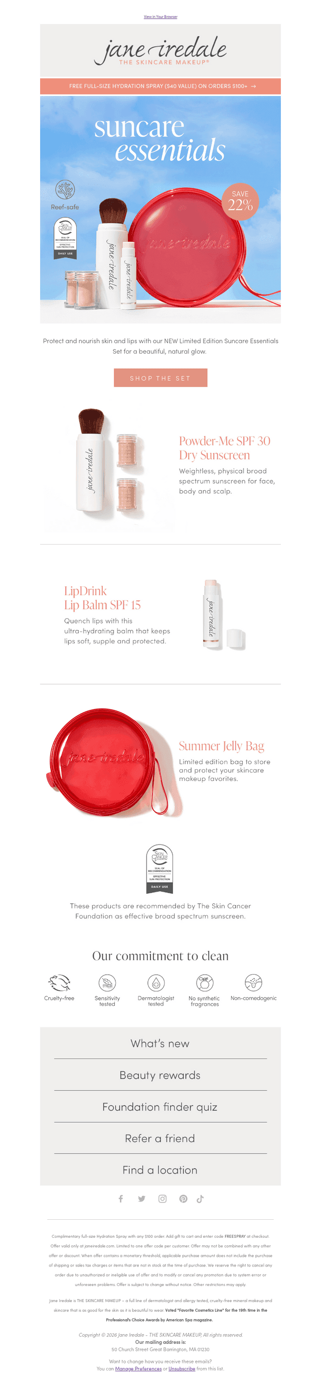 Must-have set for summer