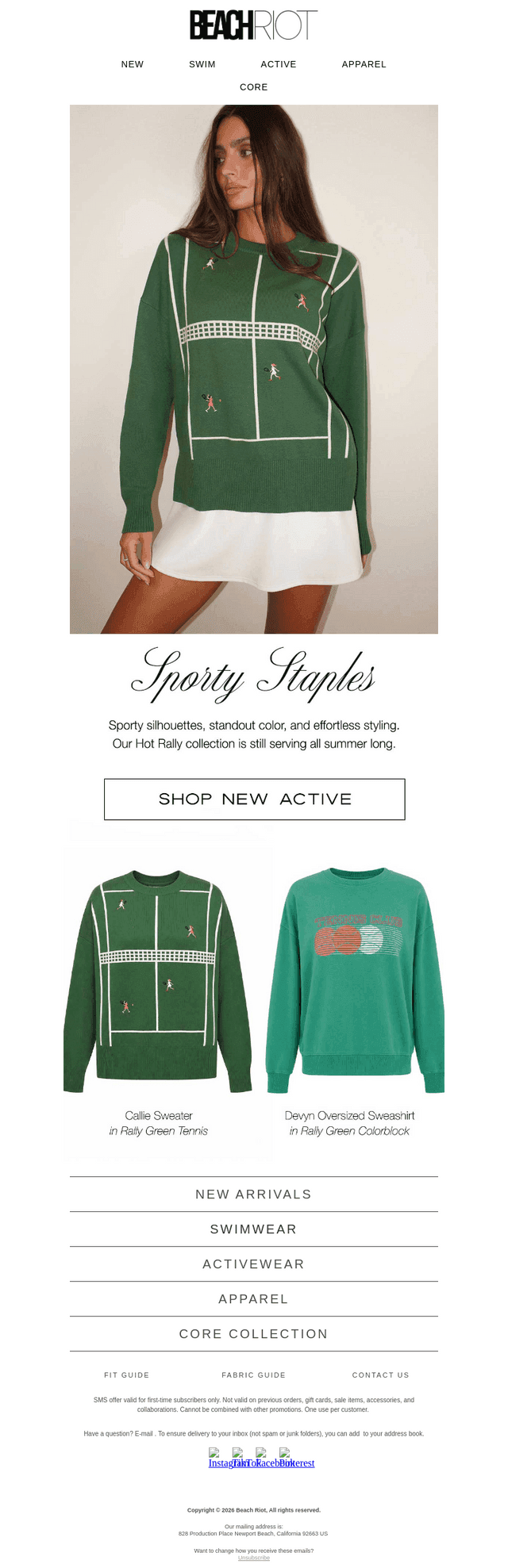 SPORTY STAPLES