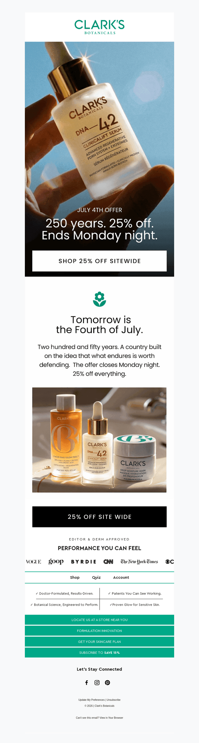 Before the fireworks, before the offer ends