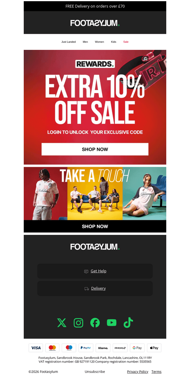 Your extra 10% off is waiting 👀