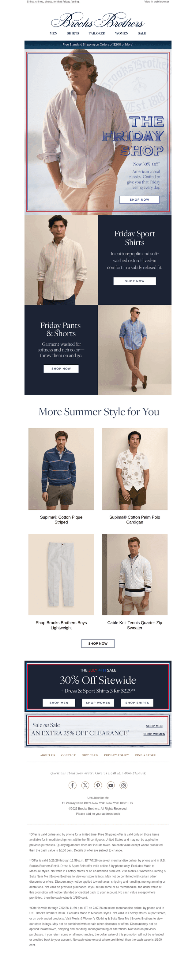 Friday Shop, 30% off