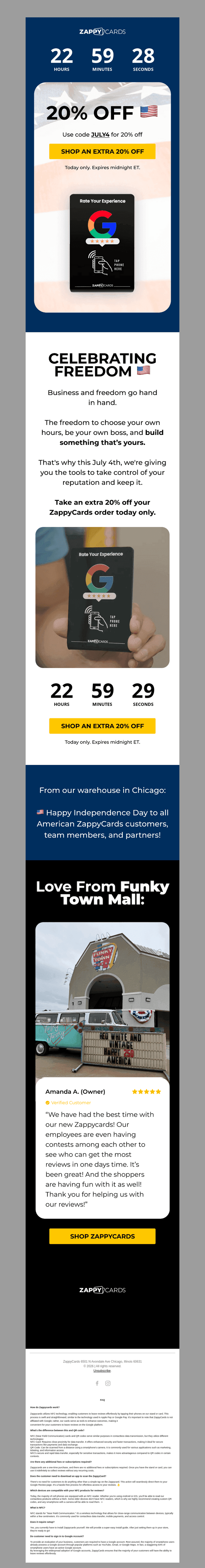 20% off 🇺🇸🇺🇸🇺🇸