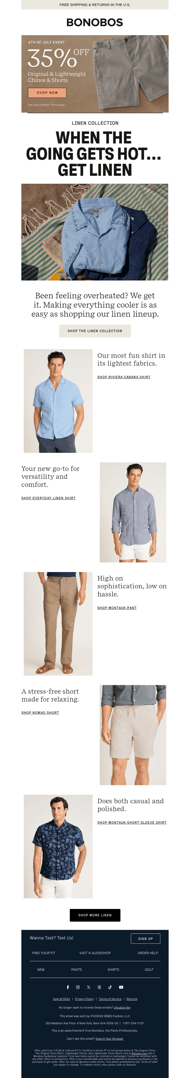 Here’s the Linen You Need