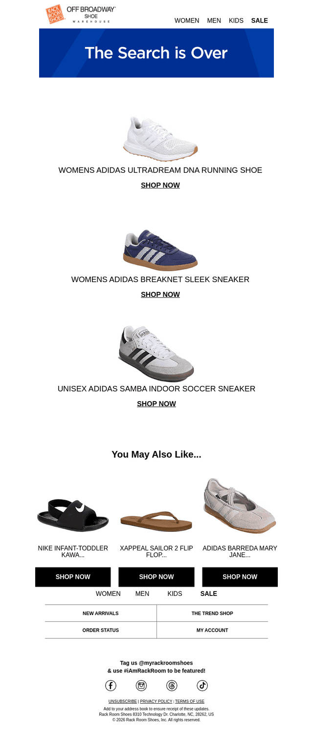 We saw you sole searching