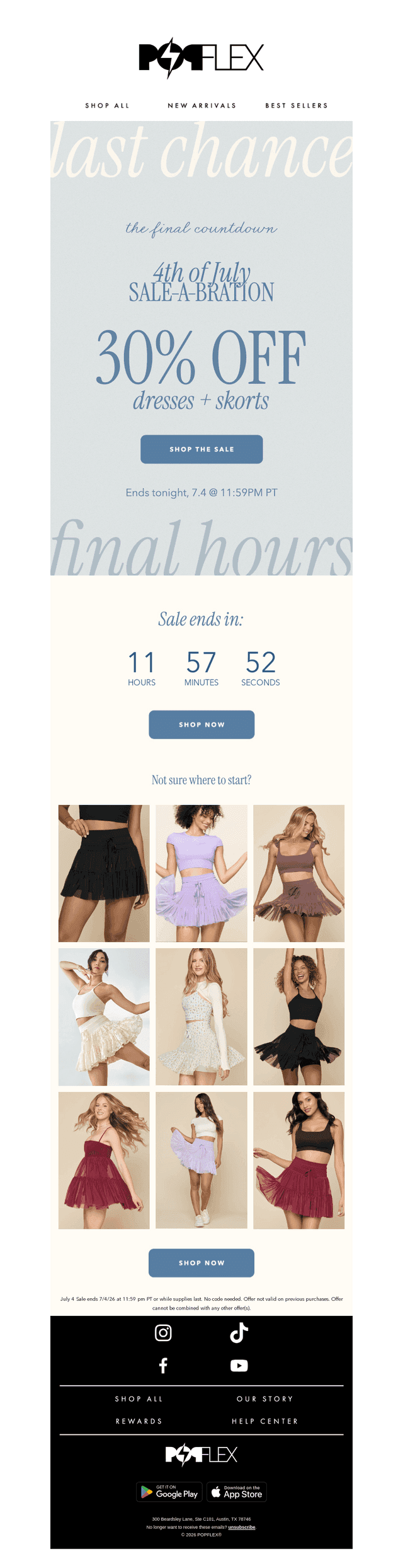 SALE FINAL HOURS
