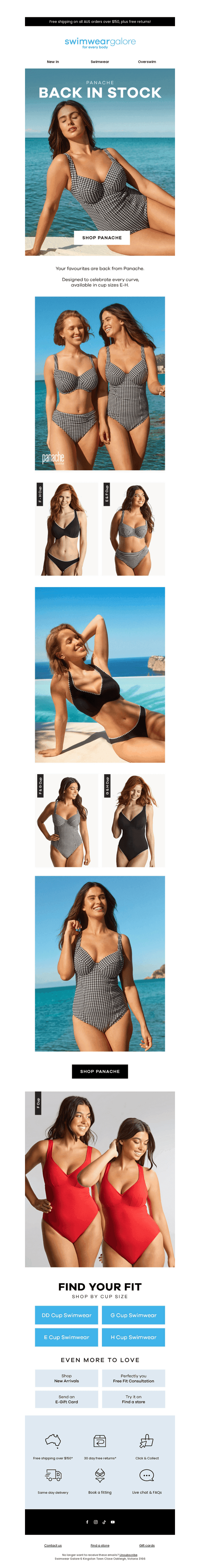 Swimwear Galore email from Sun, Jul 5, 2026