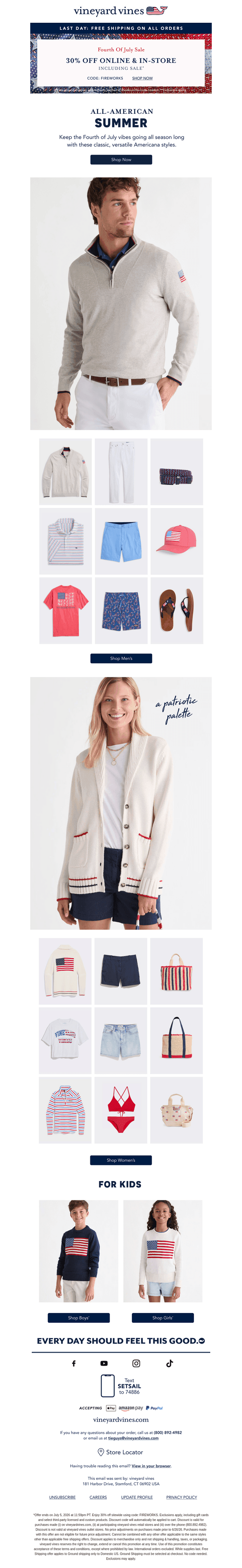 30% Off Everything Americana