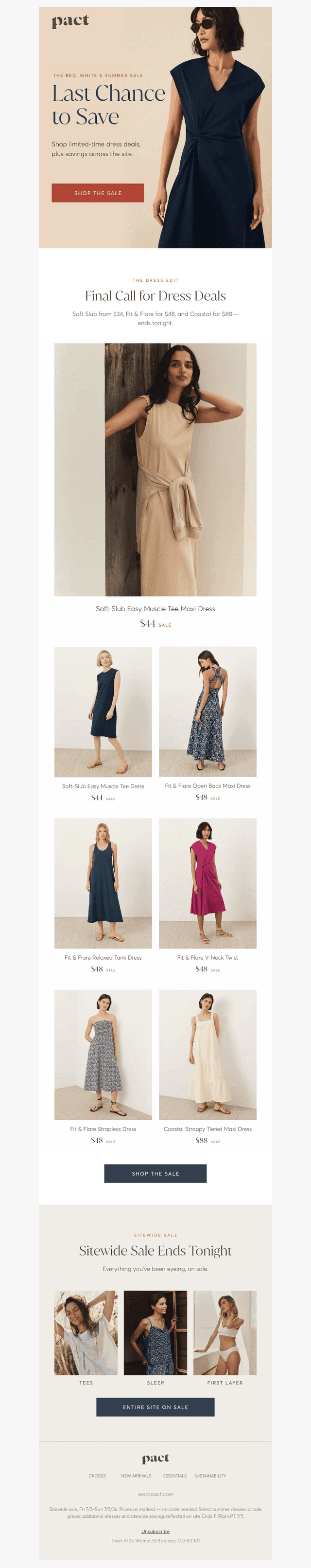 Ends Tonight: Summer Dresses From $34