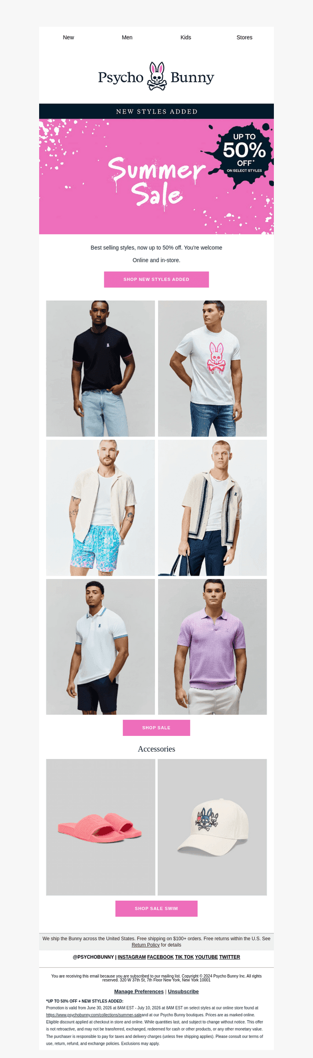 New Styles: Up to 50% Off