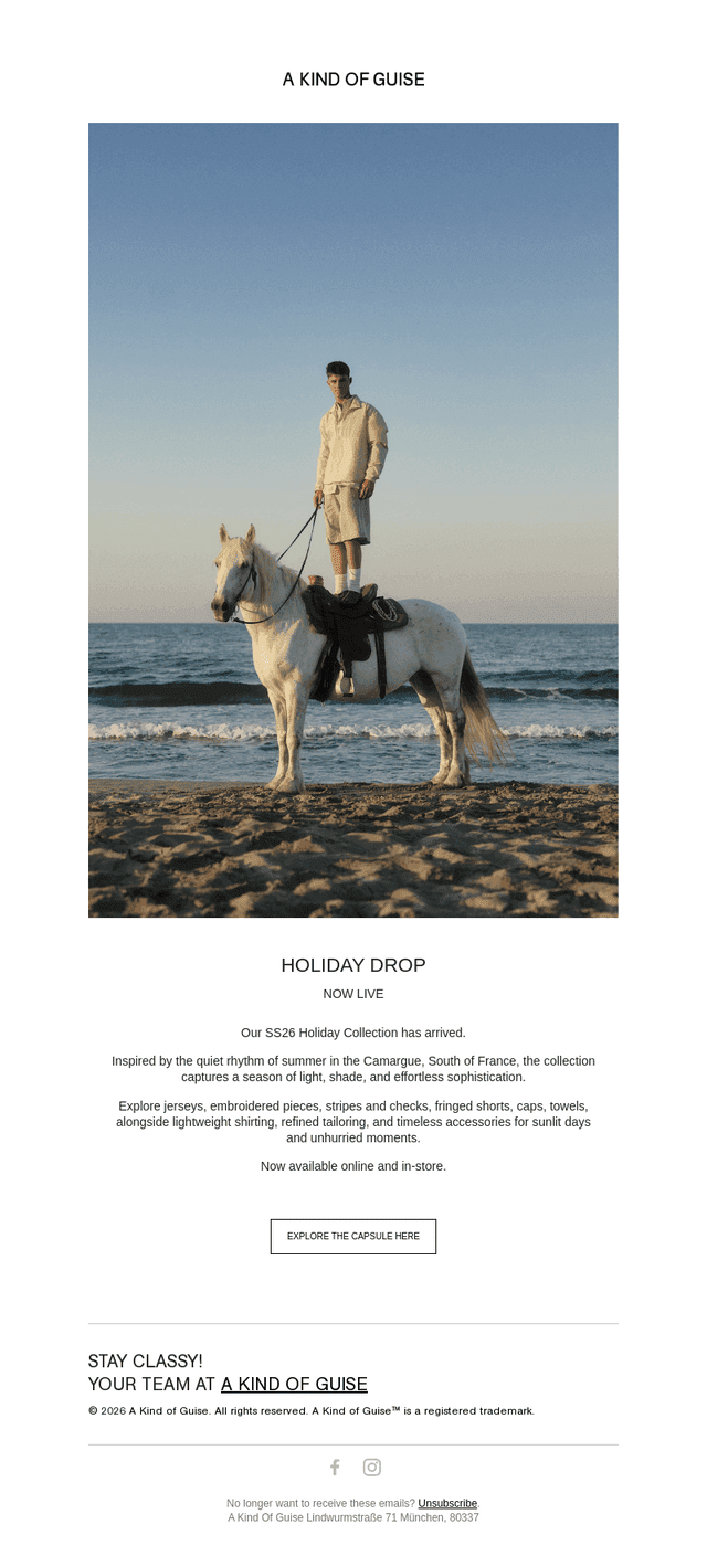 Now Live: SS26 Holiday Drop