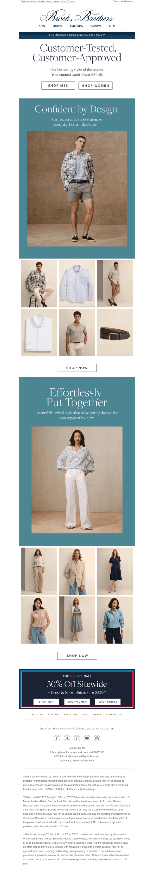 30% off summer’s bestsellers