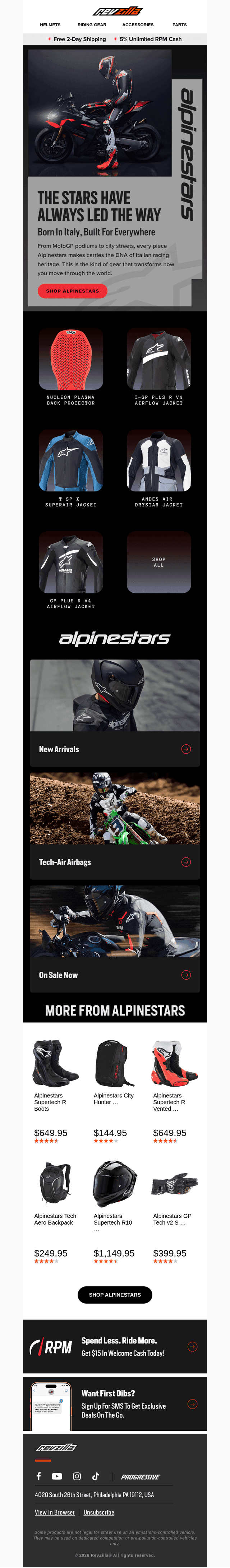 Alpinestars Continues To Bring The 🔥