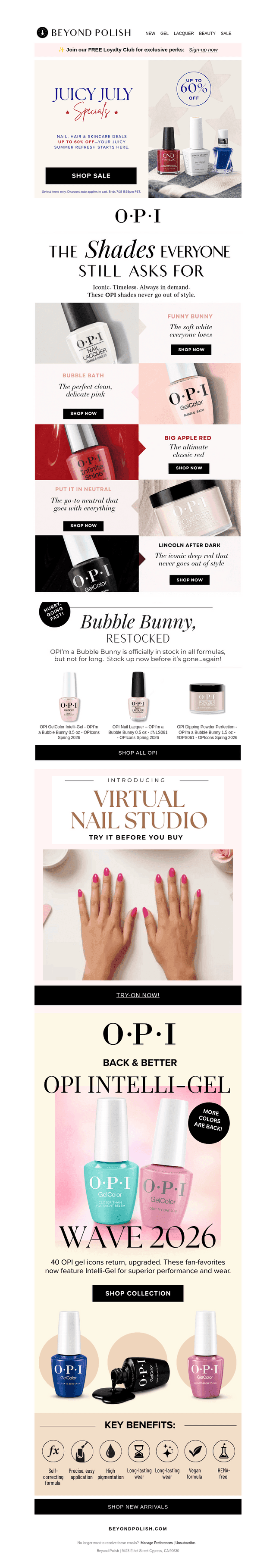 Meet OPI’s Greatest Hits 💿
