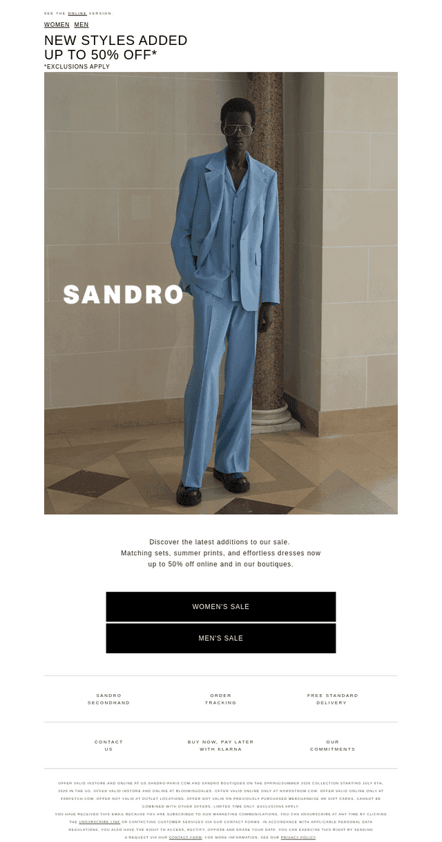 A New Sale Edit
