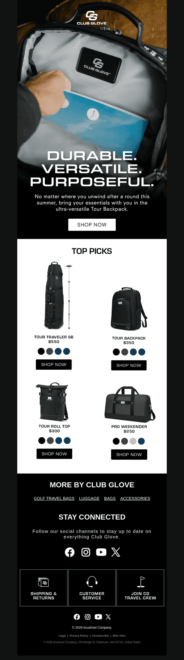 The Tour Backpack