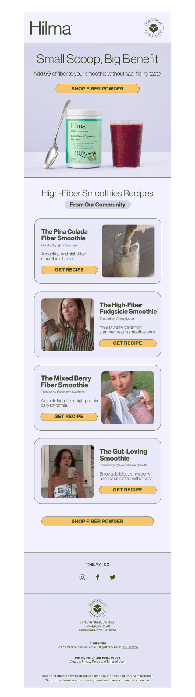 Hilma email from Tue, Jul 7, 2026