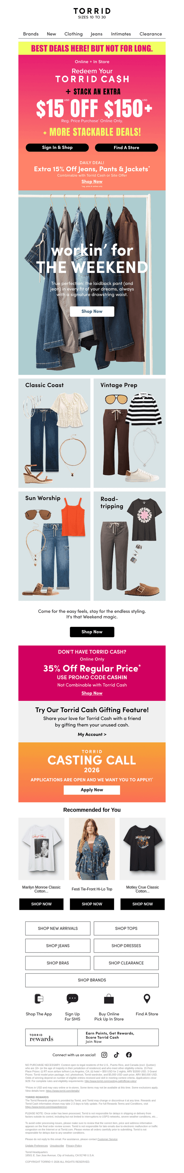 New. Weekend Pants & Jeans. Perfection!