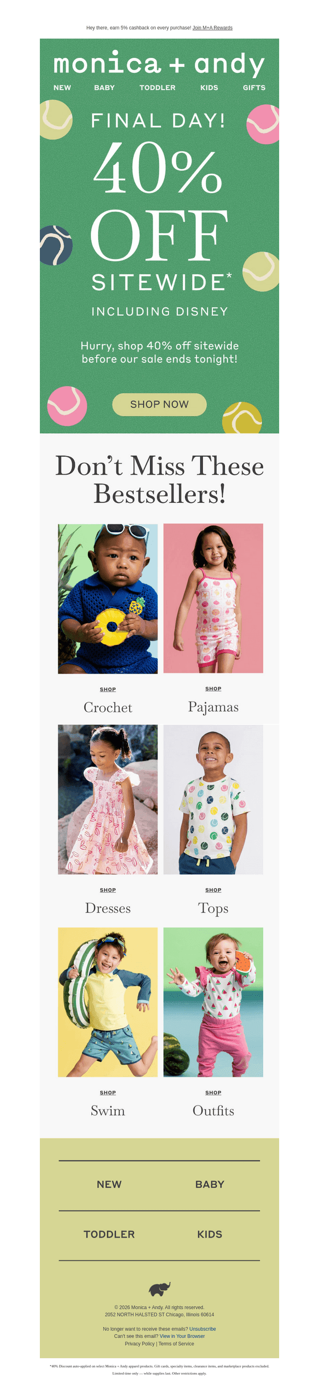 Last Chance For 40% Off