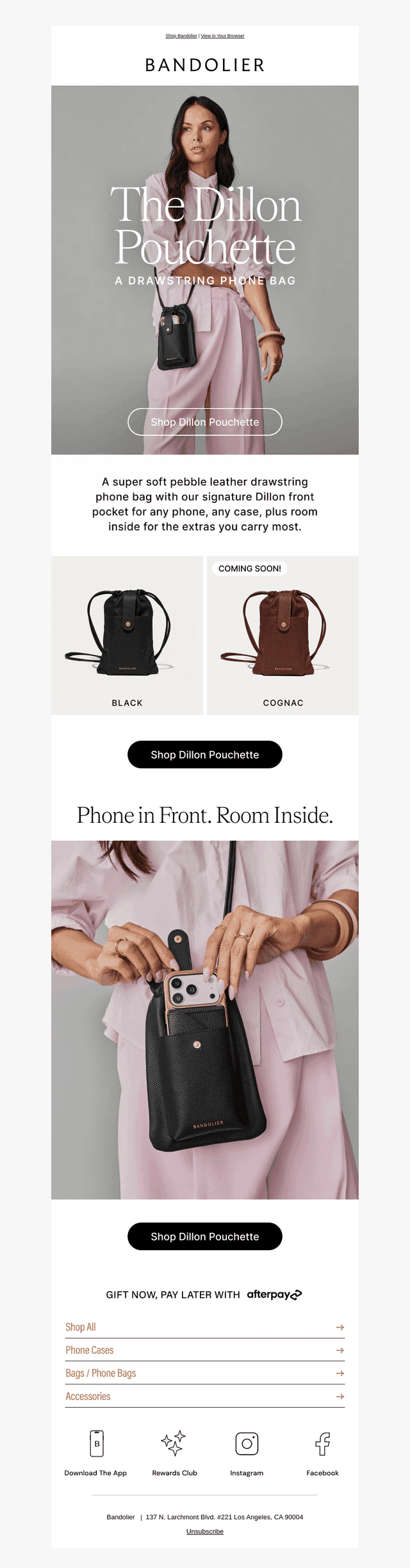 New: The Dillon Pouchette