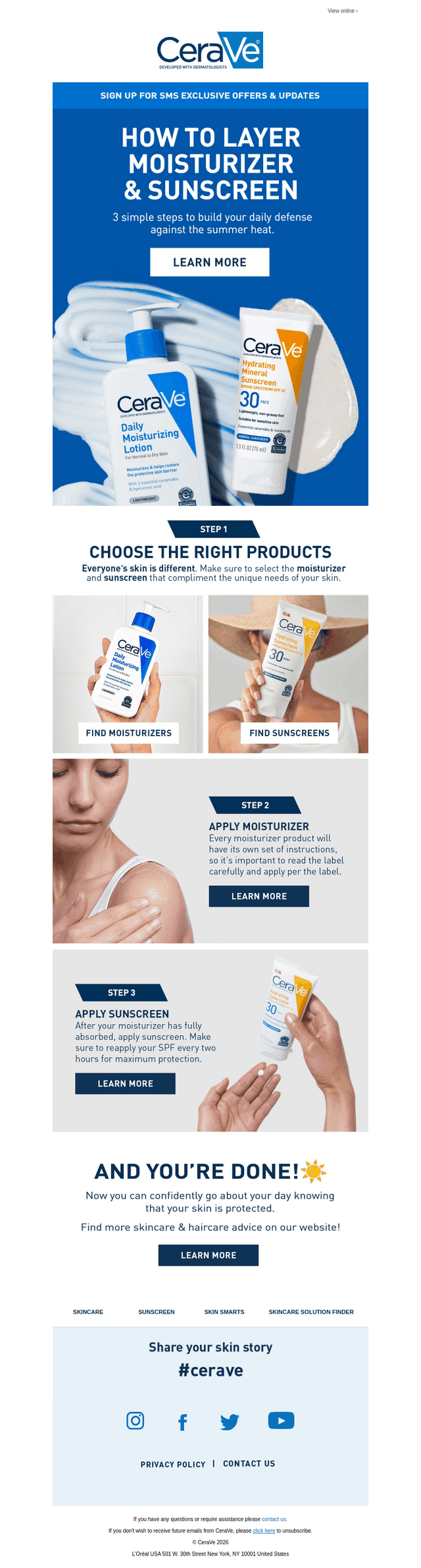 Layer your Sunscreen & Moisturizer like a Derm!