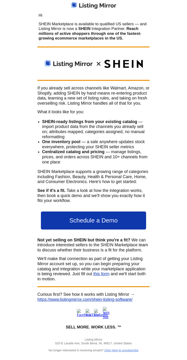 SHEIN Marketplace + Listing Mirror
