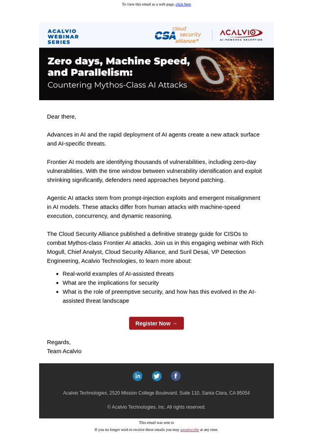Zero days, Machine speed, and Parallelism: Countering Mythos-class AI Attacks