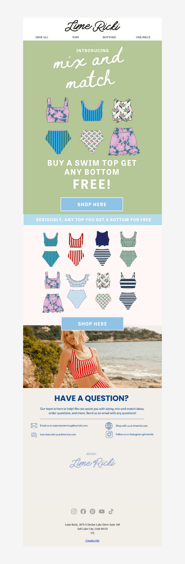 Top + Free Bottoms: Limited Offer!
