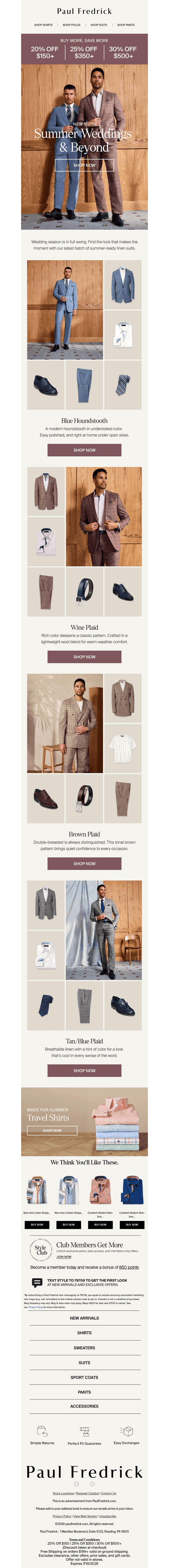 Your summer wedding look is here.