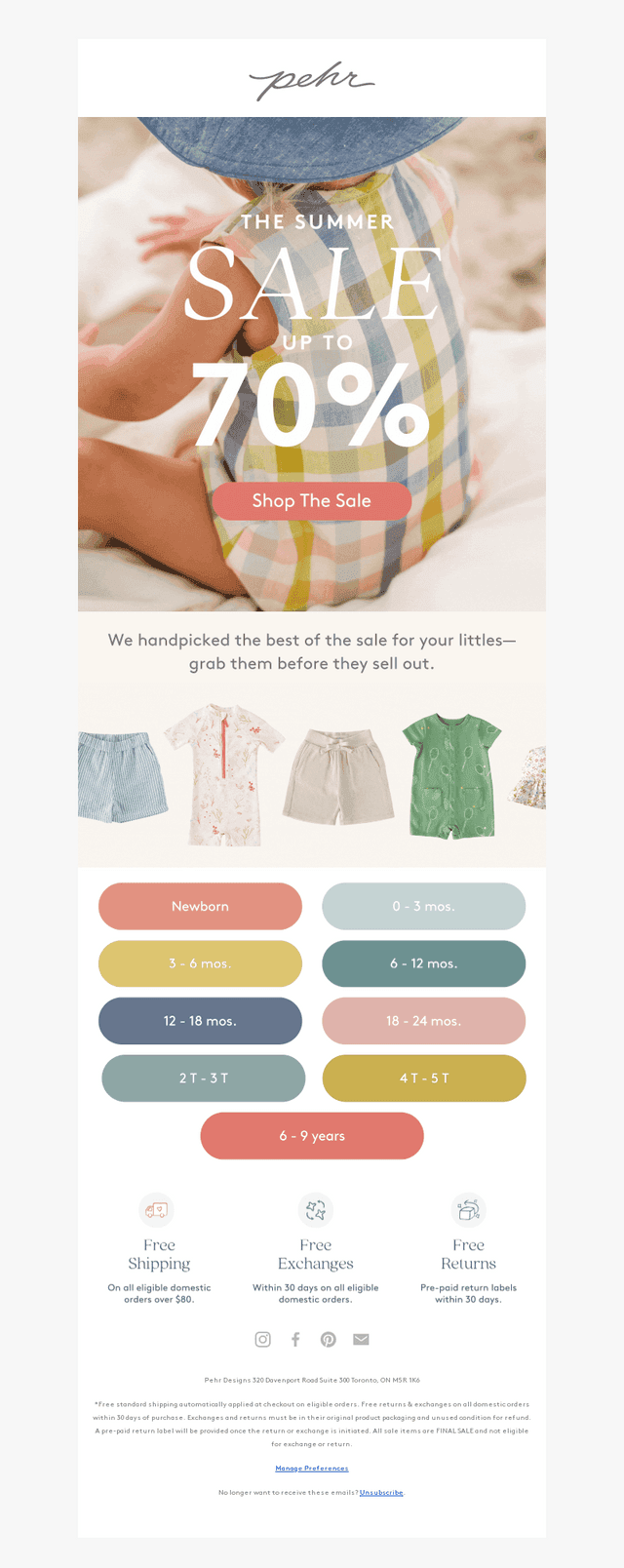 Up to 70% OFF?! Yes, Please.