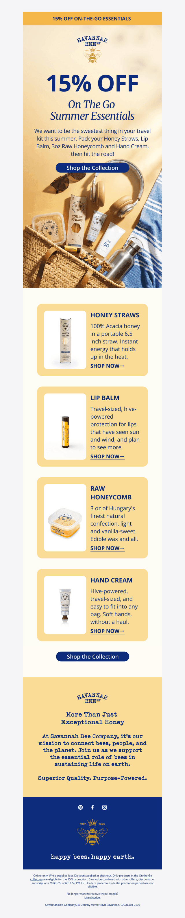 TODAY ONLY: 15% off On The Go essentials