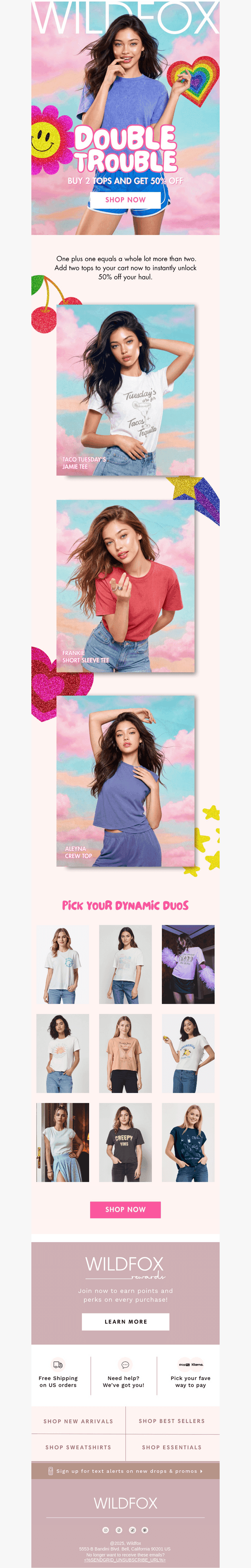 Double the cute, half the price. 🦋