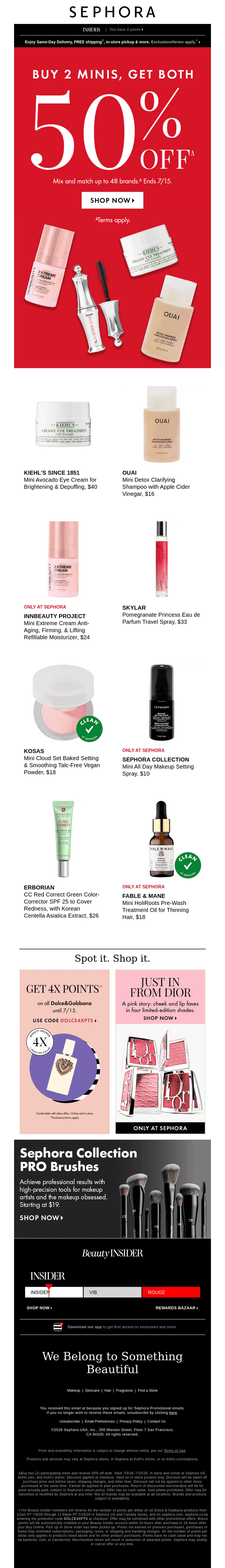 ⭐ Buy 2 minis, get both 50% off ⭐